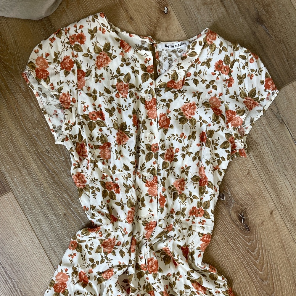 Reformation Floral Dress
